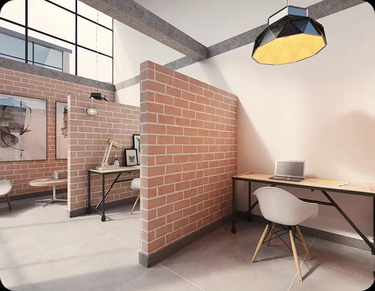 Zona de coworking de Santana 11 Sur